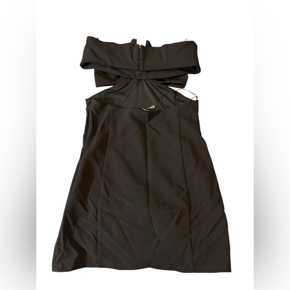 New Zara | black dress medium - Picture 2 of 4